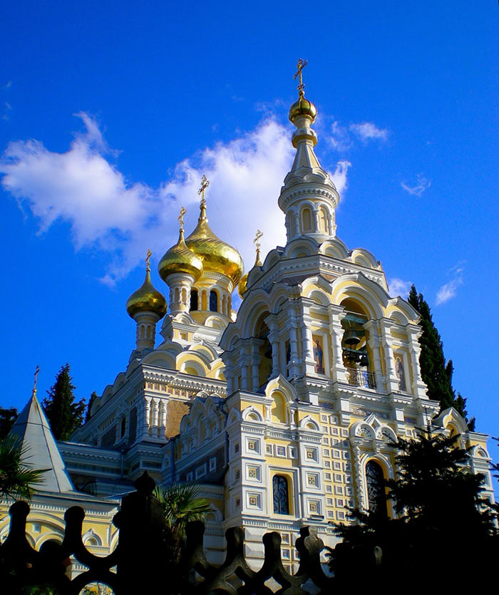 Собор Александра Невского в Ялте иллюстрация 2