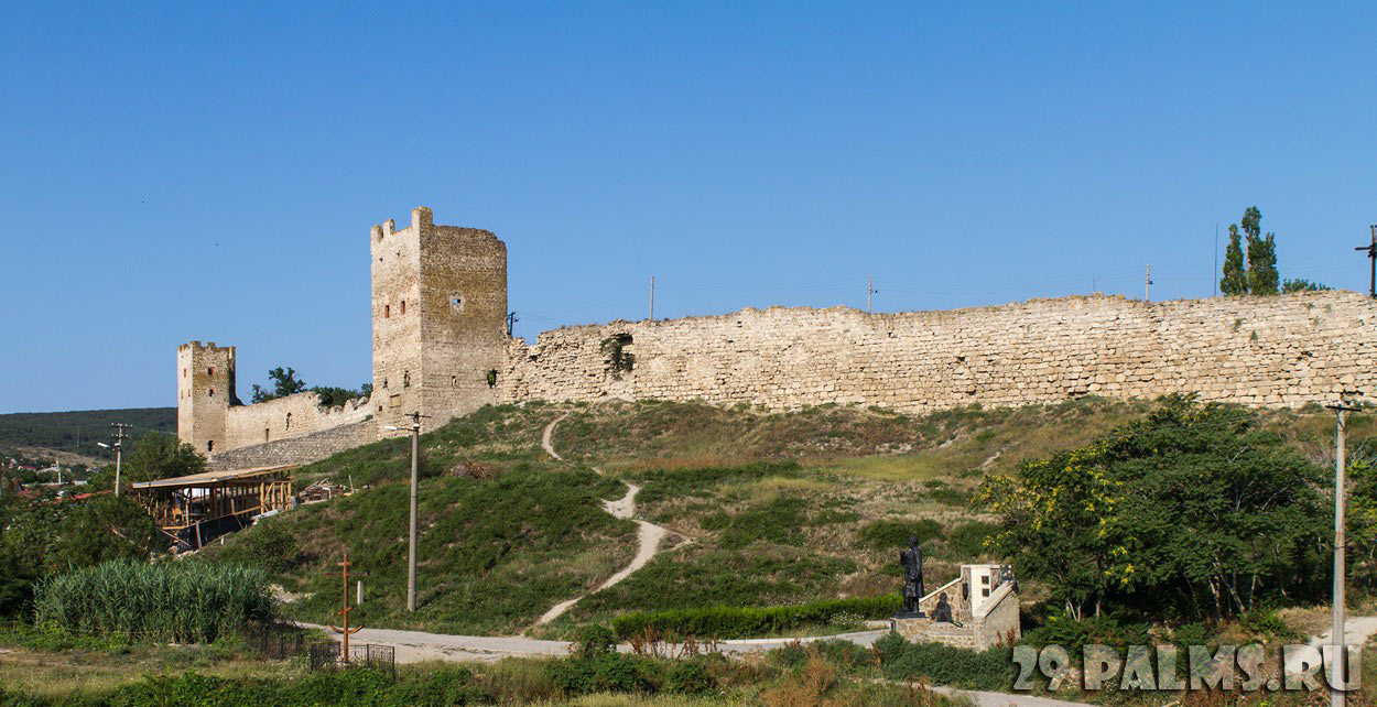 Генуэзская крепость Кафа (Феодосия) иллюстрация 1