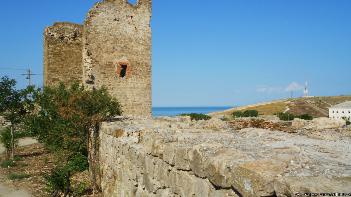 Генуэзская крепость Кафа (Феодосия) иллюстрация 2