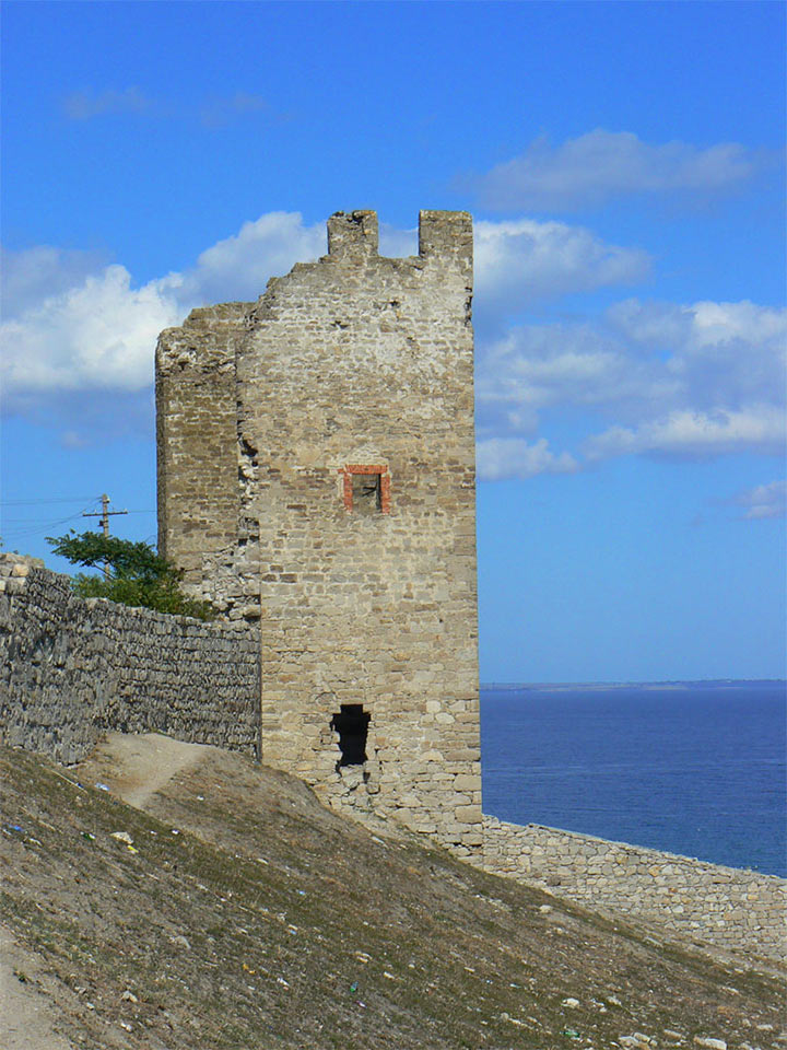 Генуэзская крепость Кафа (Феодосия) иллюстрация 3