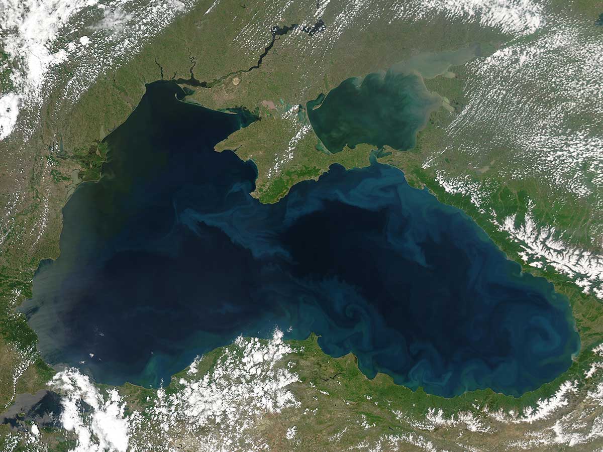 Чёрное море иллюстрация 1