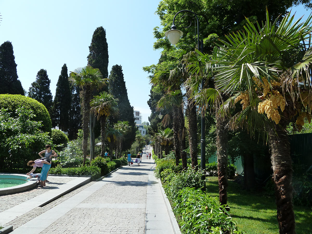 парк гагарина ялта