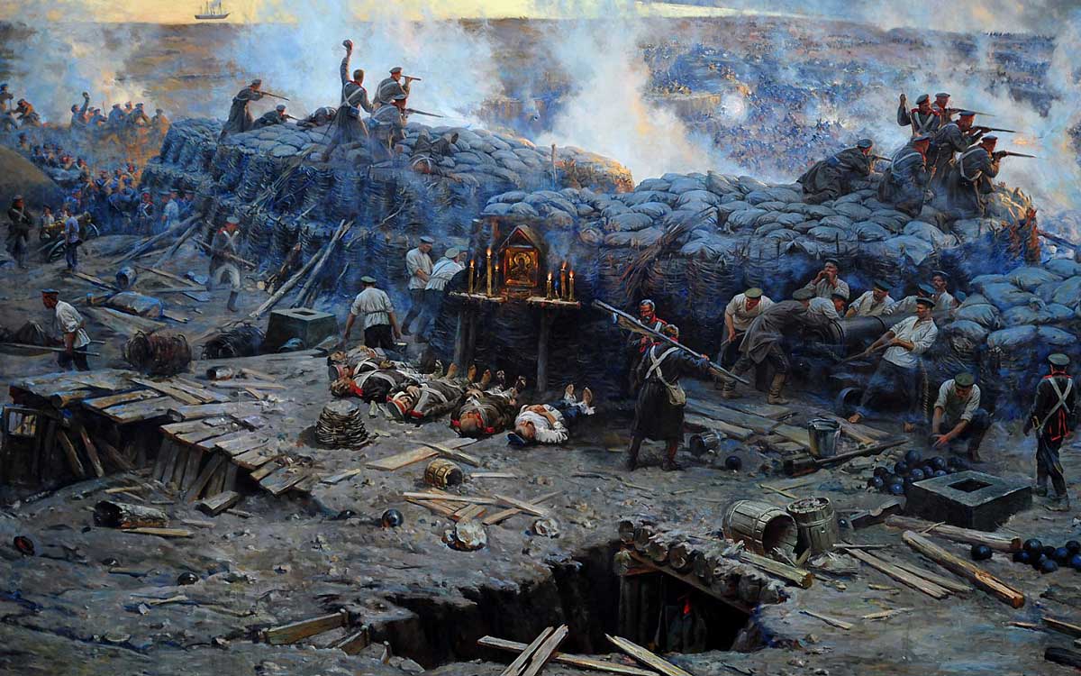 Панорама «Оборона Севастополя» иллюстрация 4
