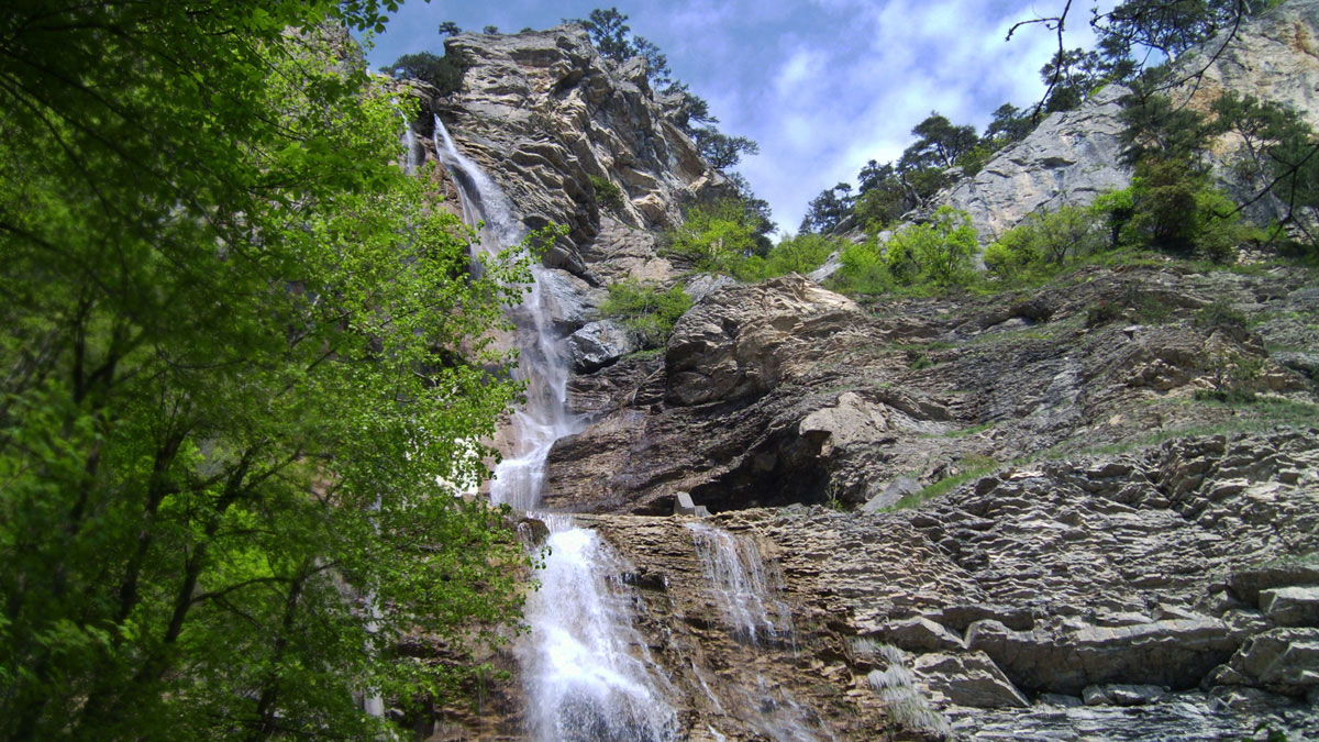 Водопад Учан-Су иллюстрация 0