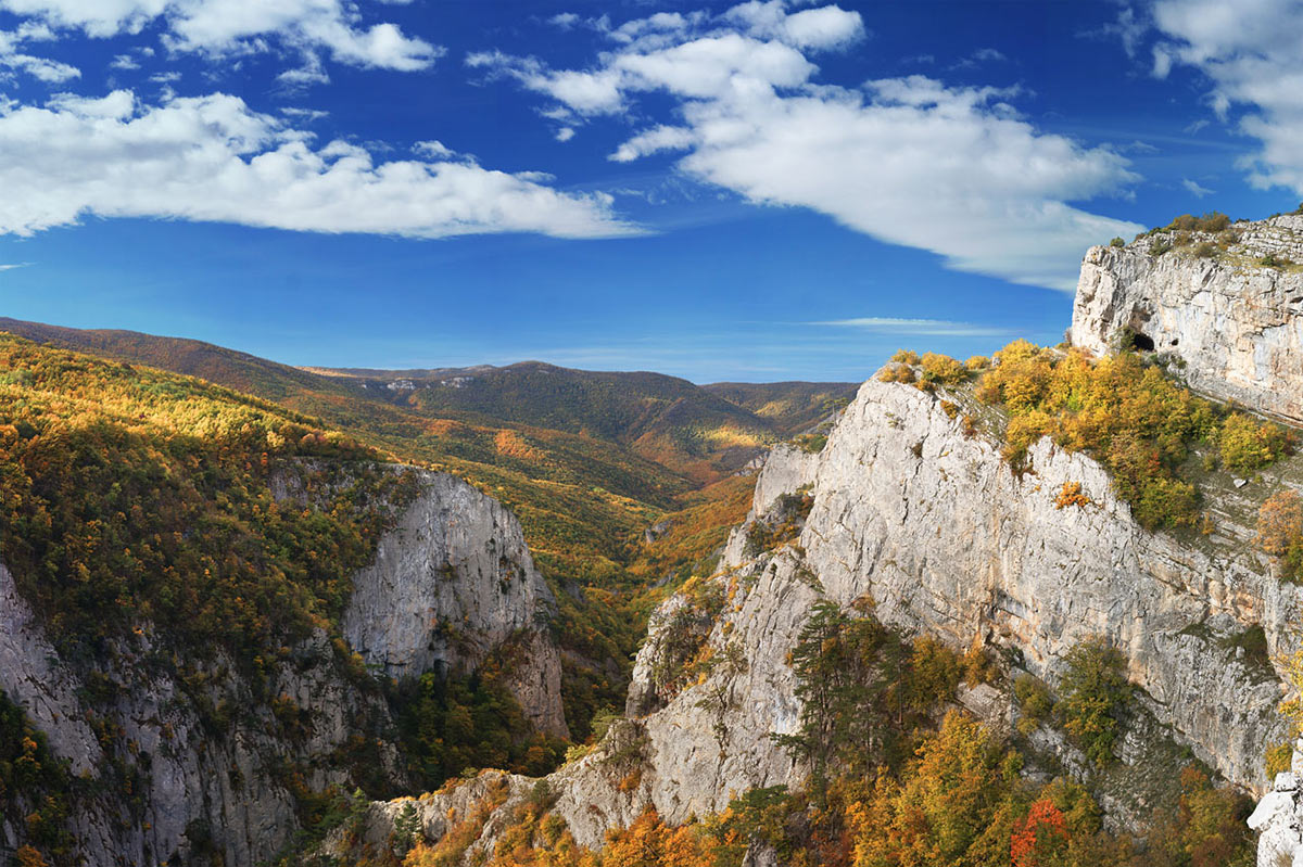 Фото большого крымского каньона