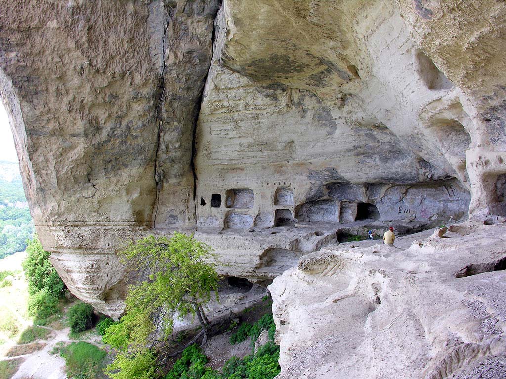 Пещерный город Качи-Кальон иллюстрация 4