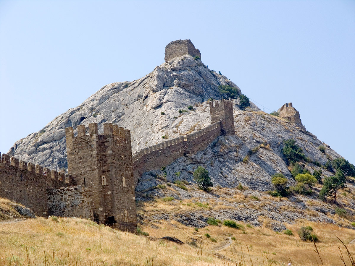 Достопримечательности Крыма Генуэзская крепость