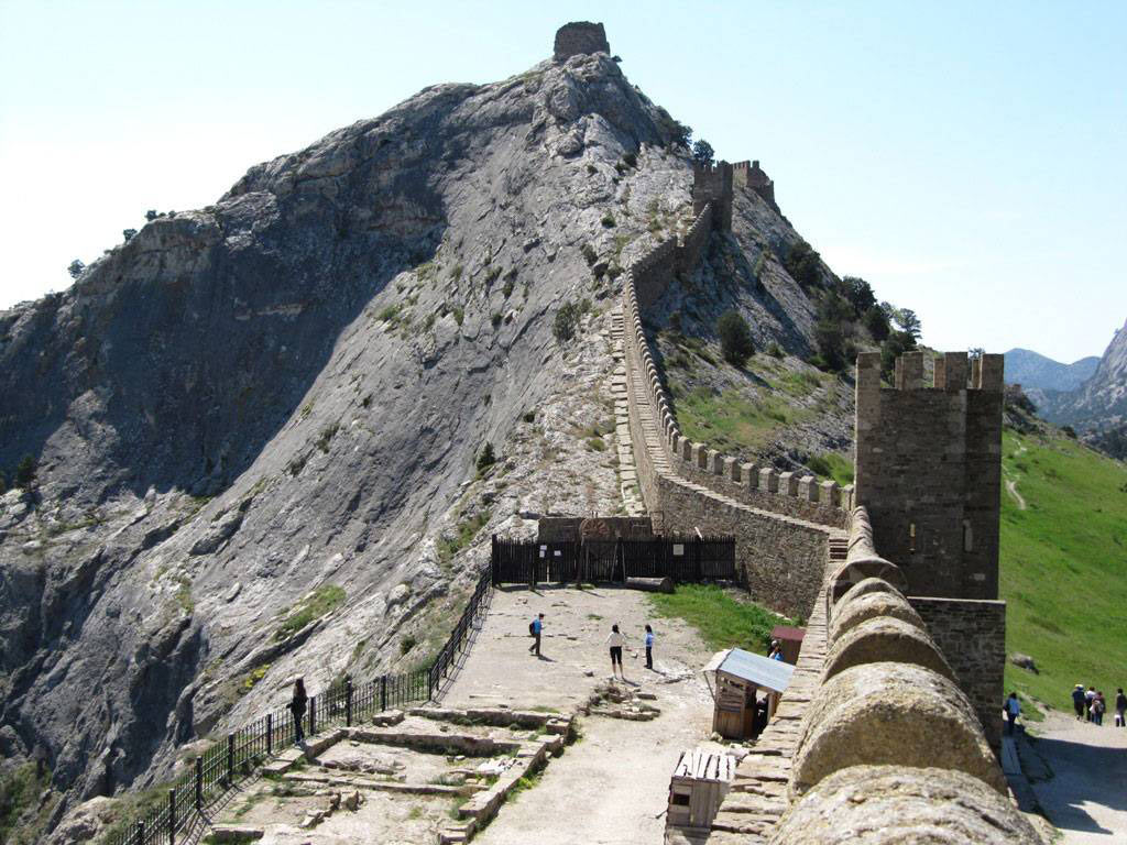 Генуэзская крепость в Судаке иллюстрация 8